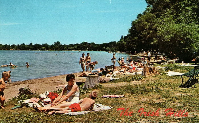 Wamplers Lake Old Post Card 2 (newer photo)